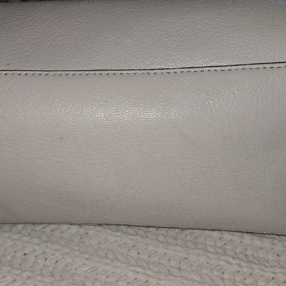 Kate Spade Cream Leather Tote Bag